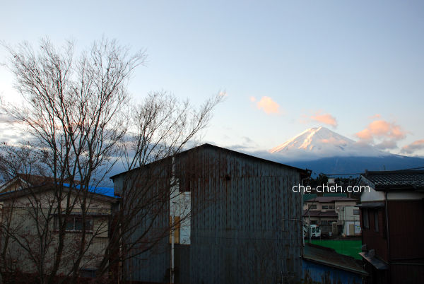 Front View of Window @ Kagelow Mt Fuji Hostel, Fujikawaguchiko